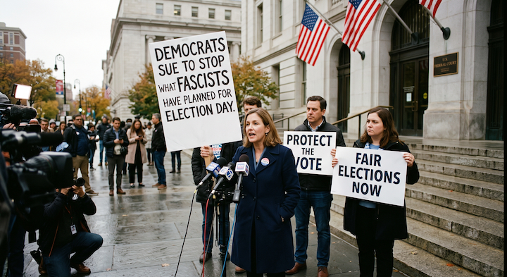 BREAKING: Democrats Sue to Stop What Trump Has Planned for Election Day