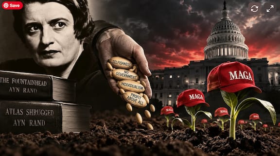 Thom Hartmann Considers Ayn Rand’s Influence